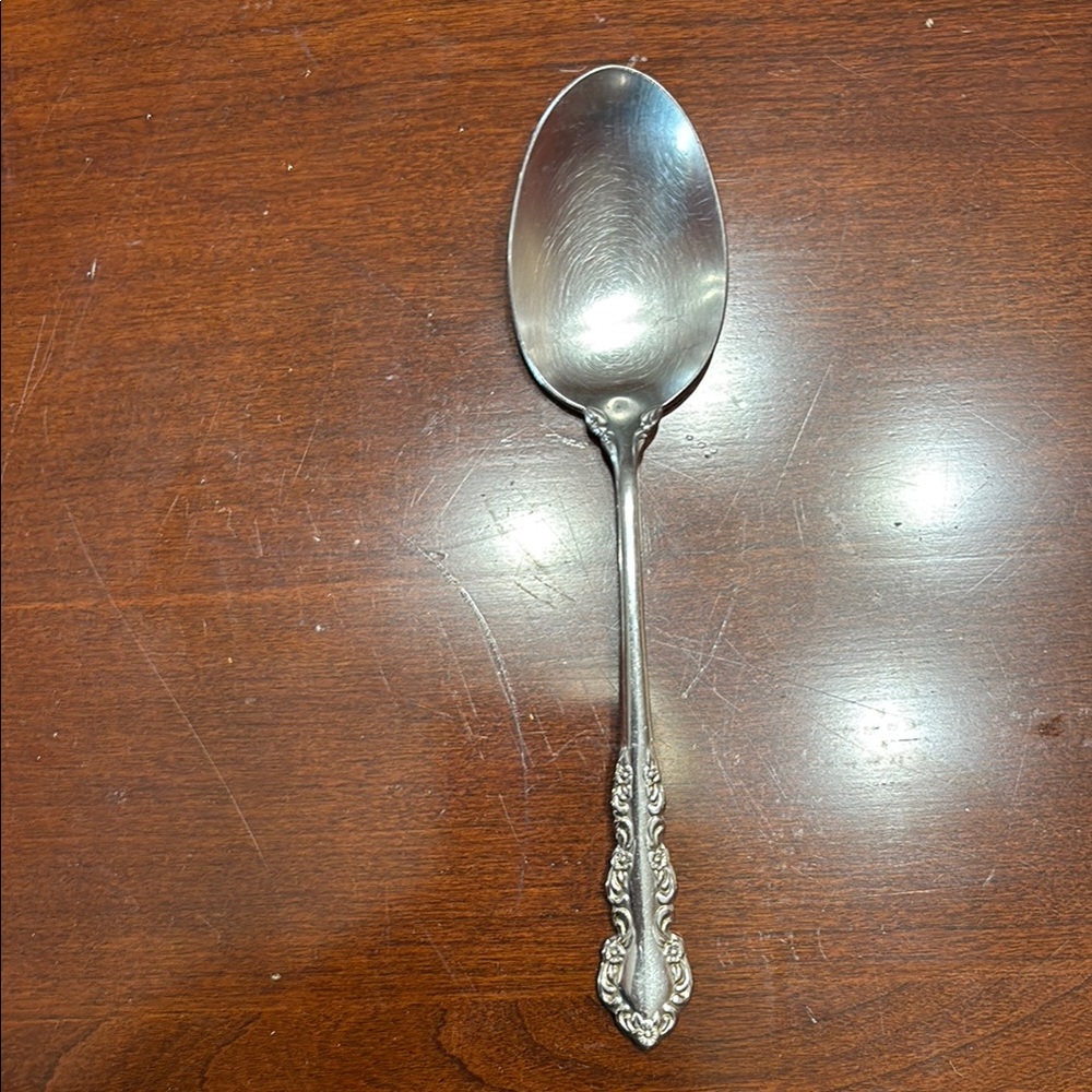 Oneida Heirloom "Cube" Stainless - SHELLEY - Soup Spoon